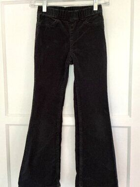 H&M Girls Flare Black Corduroys / Size 10